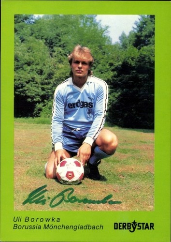 Fußball uli borowka - ak, fußball,