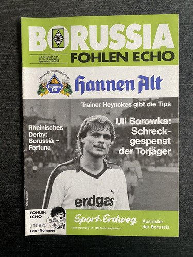 85 borussia - bl, 84/85