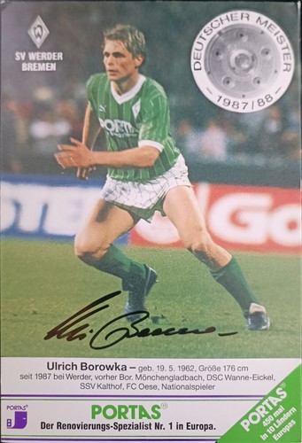 Autogramm original ulrich - original,
